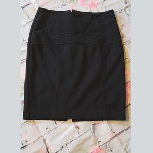 Skirt, Black, Mini, Women's, Size 6, Pencil, Apt. 9, Summer, Sexy